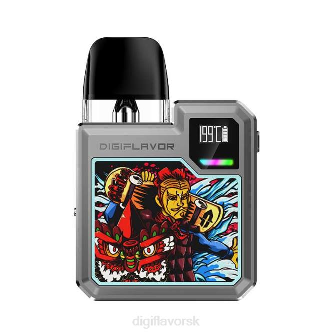 Digiflavor Geekvape Disposable | Digiflavor Digi-Q súprava pod bojovník šedá 4BXR49